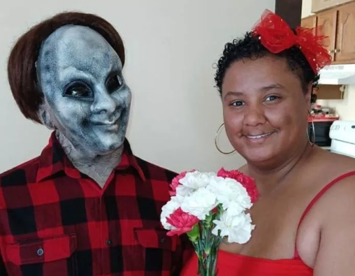 Woman marries alien figure boyfriend years after marrying zombie doll wife and having 10 rag doll kids