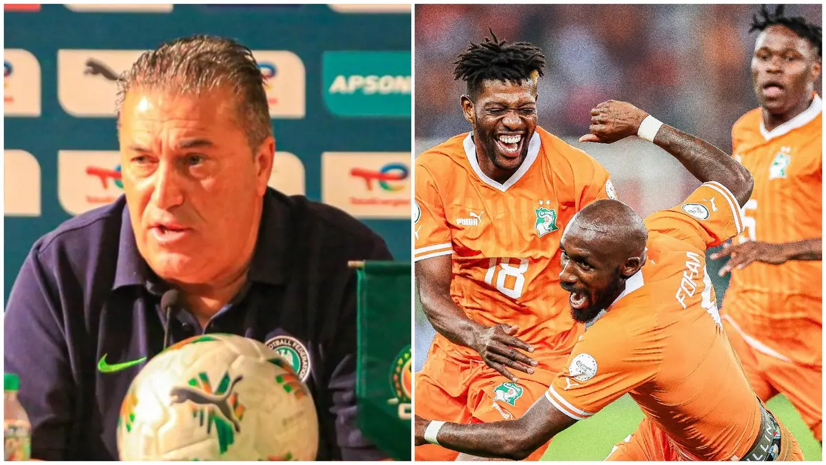 AFCON: Ivory Coast were better than us�?�Super Eagles coach, Peseiro