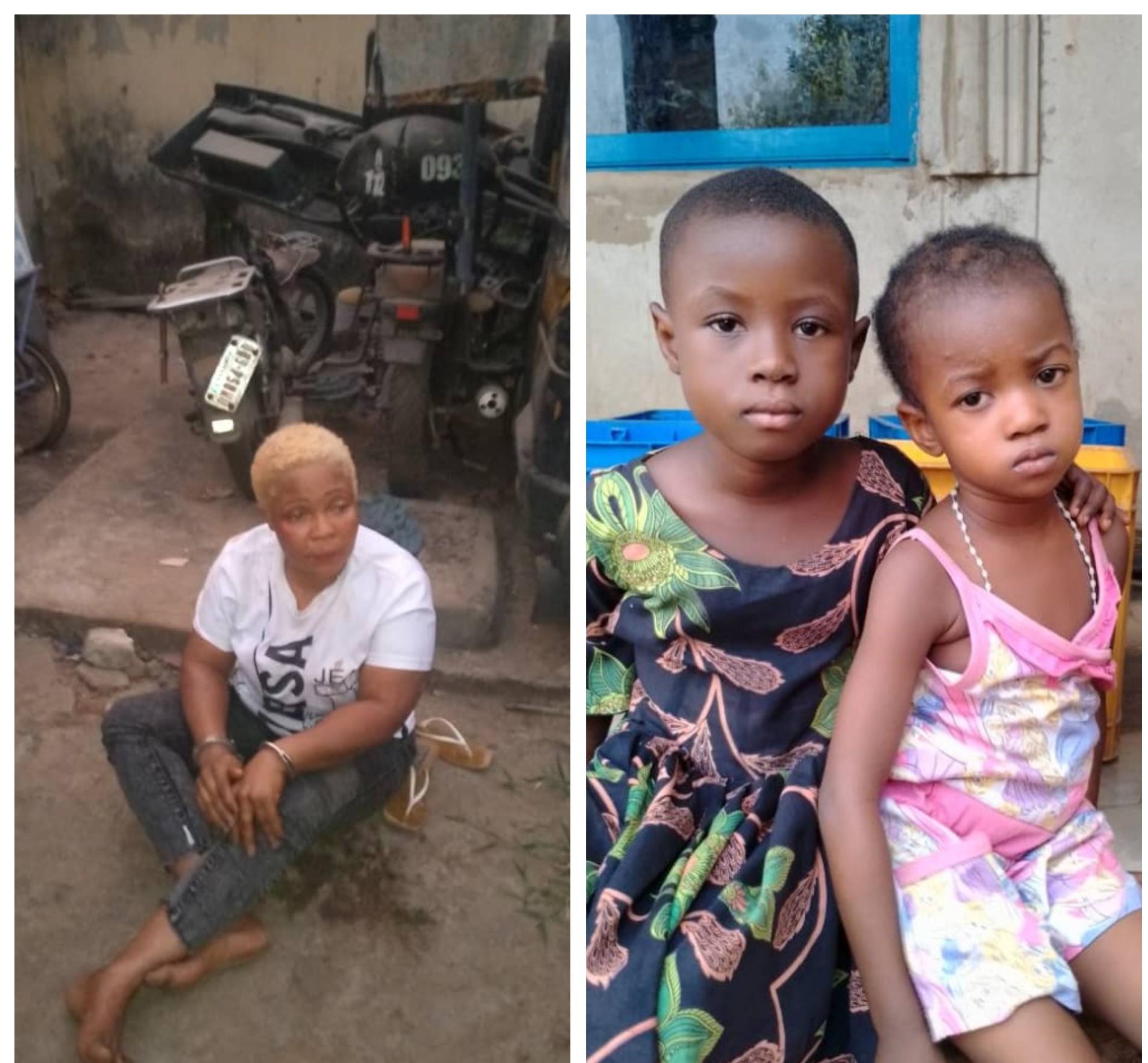 Police rescue two children abducted by woman who posed as Corps member in Ebonyi