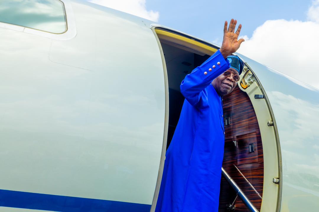 President Tinubu departs Nigeria for Addis Ababa