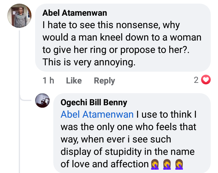 Does a king kneel before his subjects? - Nigerian men mock man for kneeling to propose to his girlfriend