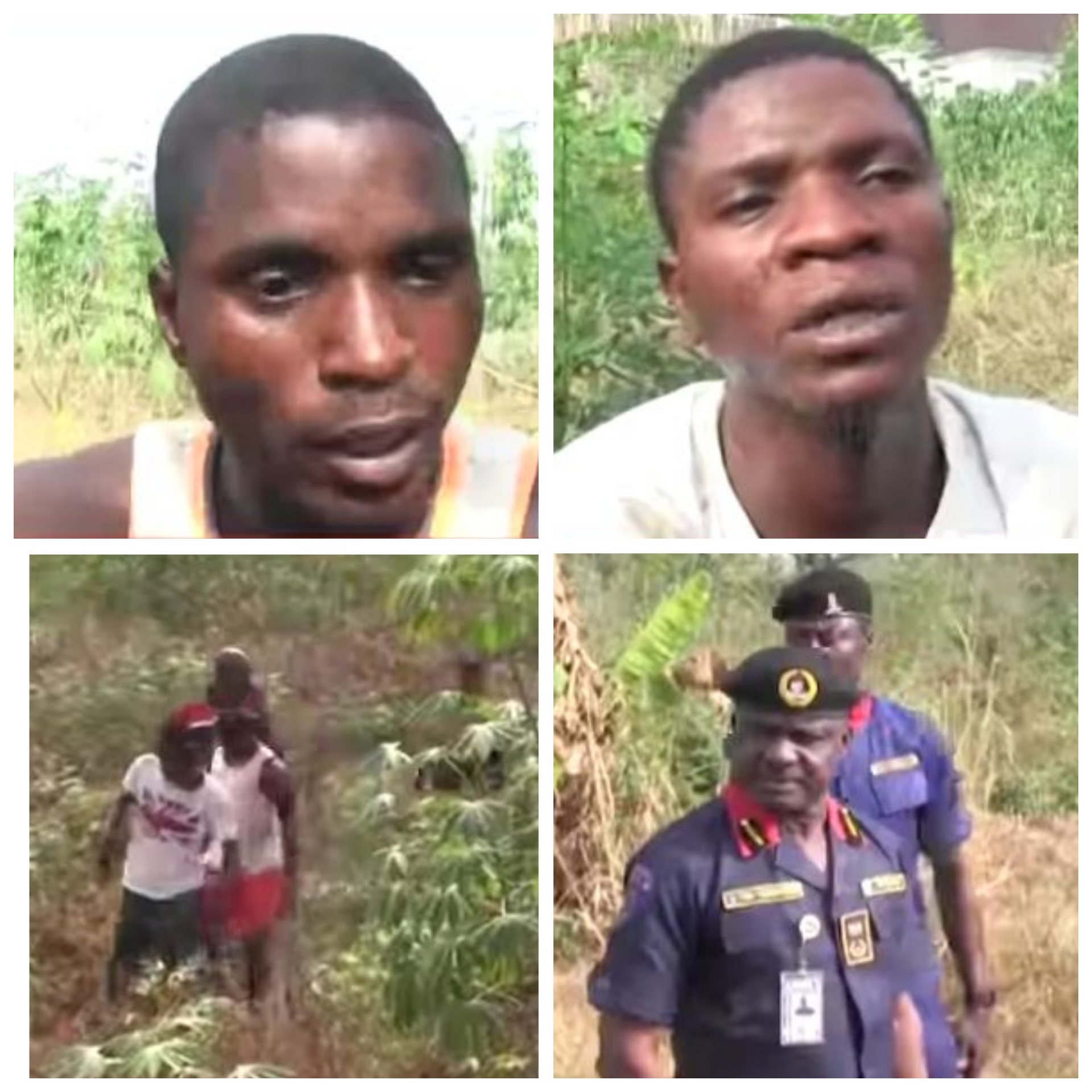 NSCDC arrests two men who kidnapped, raped and killed commercial sex worker in Ekiti (video)
