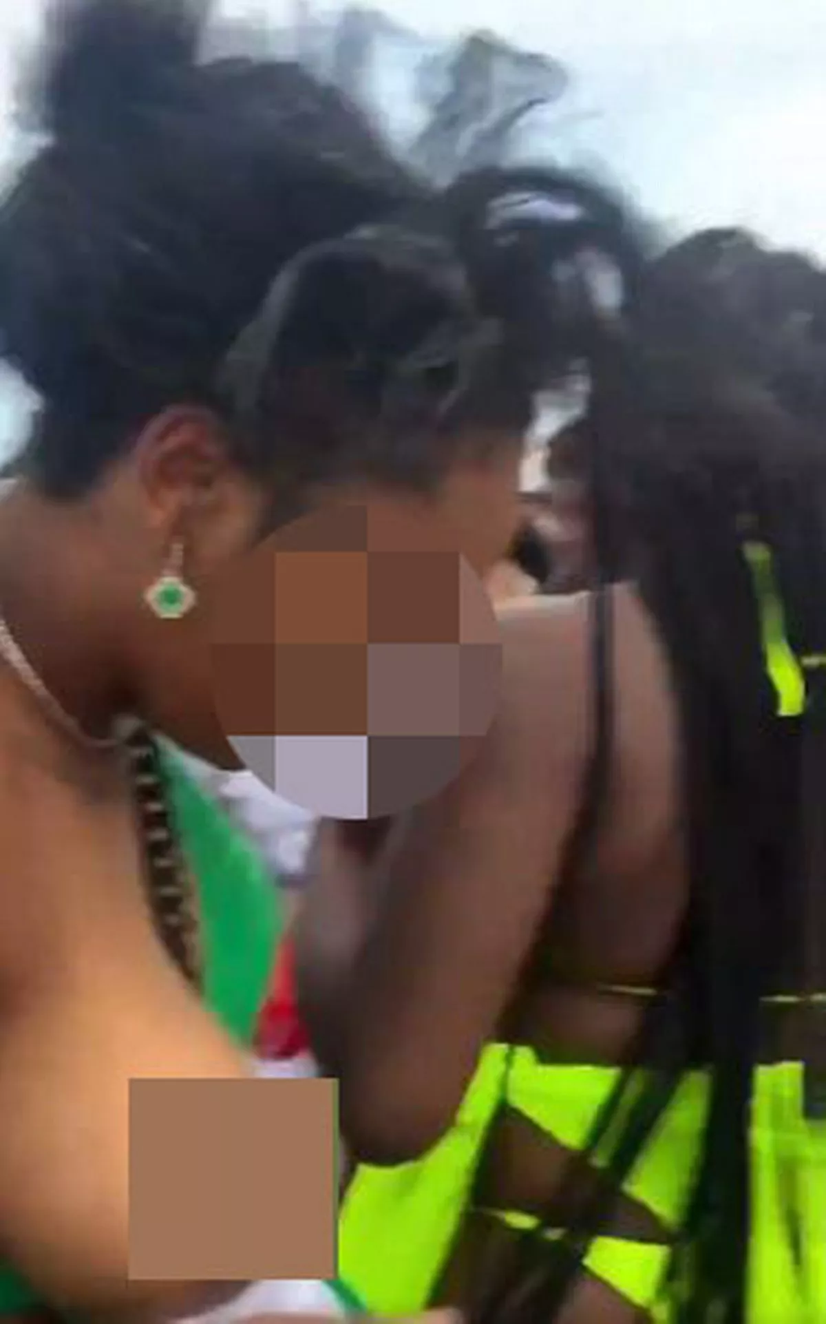 Breasts fall out of bikinis as women fight during spring break outing (photos/video)