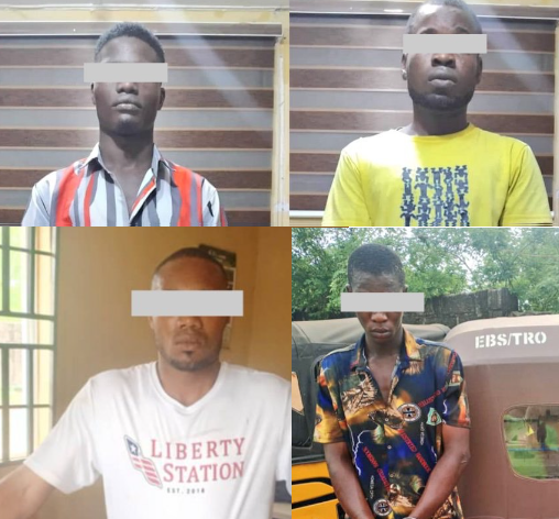 Enugu police arrest six for one chance robbery, drug trafficking, theft