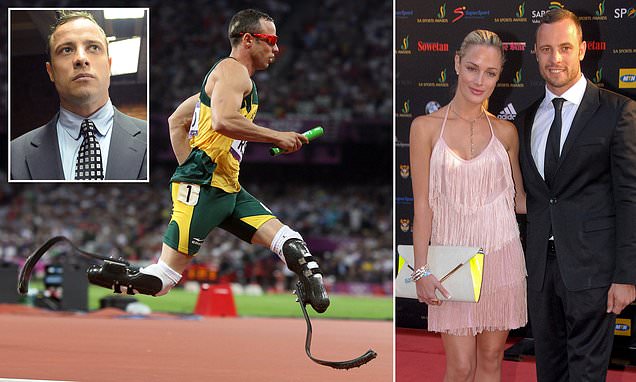 Former Paralympian, Oscar Pistorius is pictured for the first time as a free man since his release from jail for killing his girlfriend (photos)