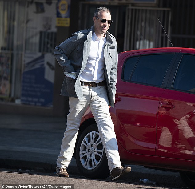 Former Paralympian, Oscar Pistorius is pictured for the first time as a free man since his release from jail for killing his girlfriend (photos)