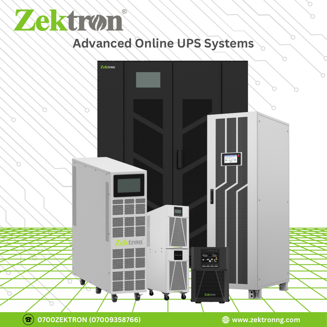 Power your critical equipment with Zektron Online UPS Systems and maximize your uptime today