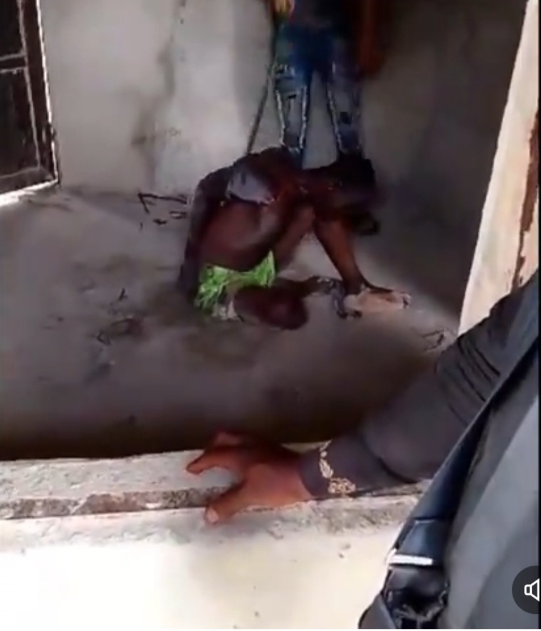 Outrage as Anambra man is flogged to death by his kinsmen in horrific video following dispute over family property (video)
