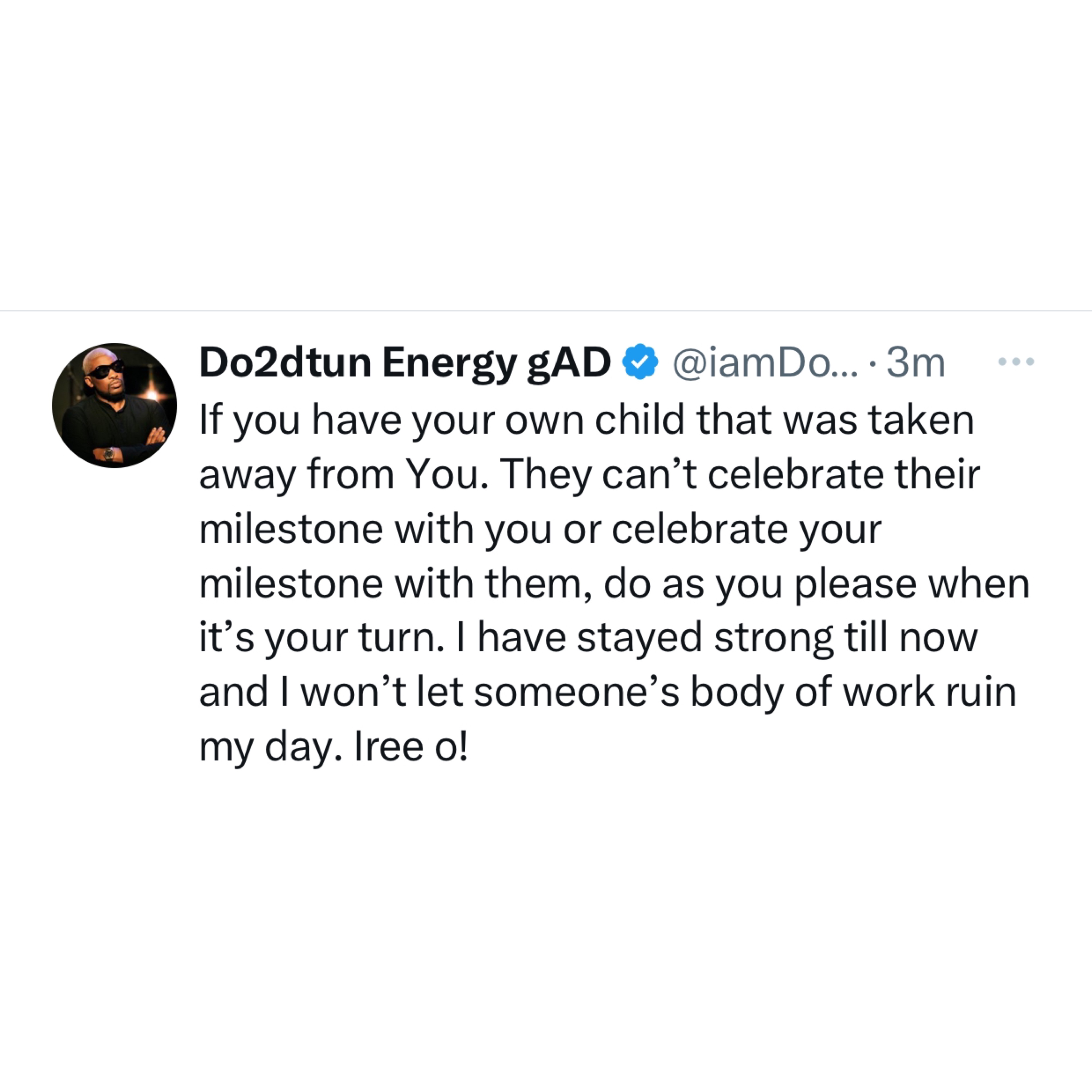 If I am your enemy, I am your enemy full time - OAP Dotun speaks after stopping DJ from playing DBanj