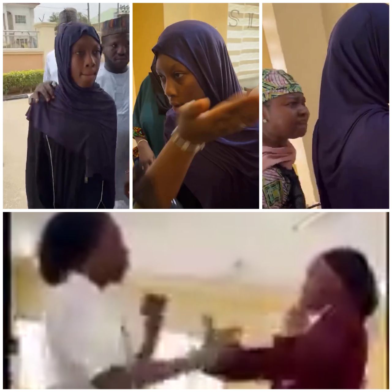 Update: I am sorry - Lead British School student caught on camera bullying a fellow student pleads as aunt of victim gives her a slap (video)