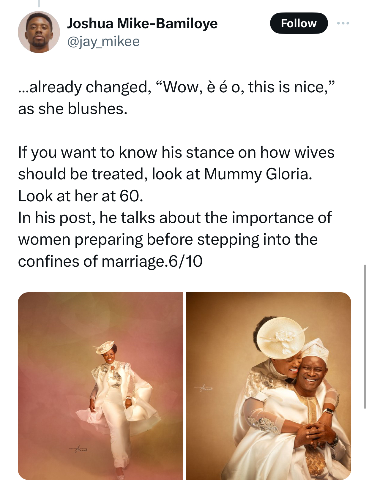 Clear the rage that?s veiling your eyes- Pastor Mike Bamiloye?s son tells Nigerian lady who criticized his father for his message on women and marriage