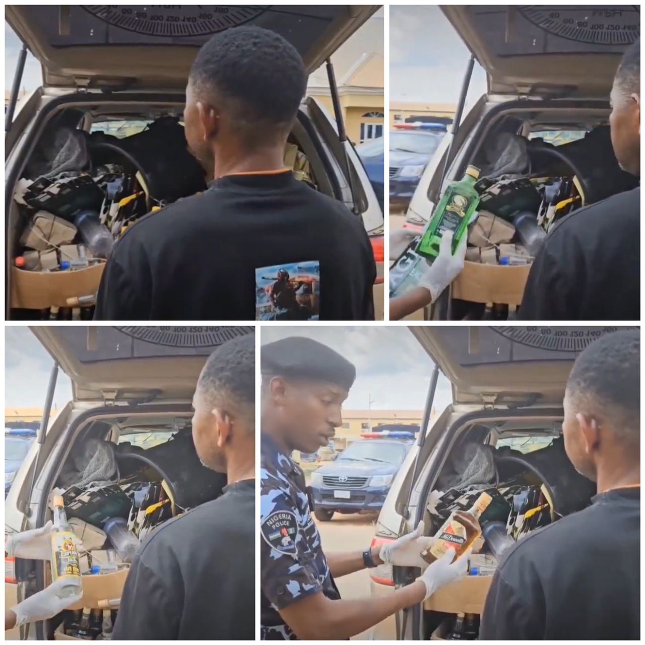 Fake alcohol producer arrested in Delta and recounts how he makes the fake drinks (video)