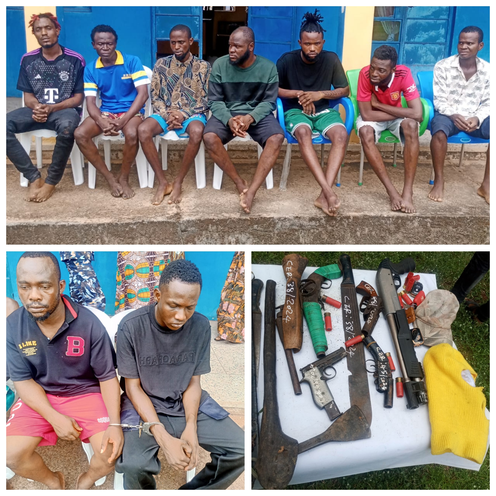 Edo police arrest cultists who killed rival in his daughter