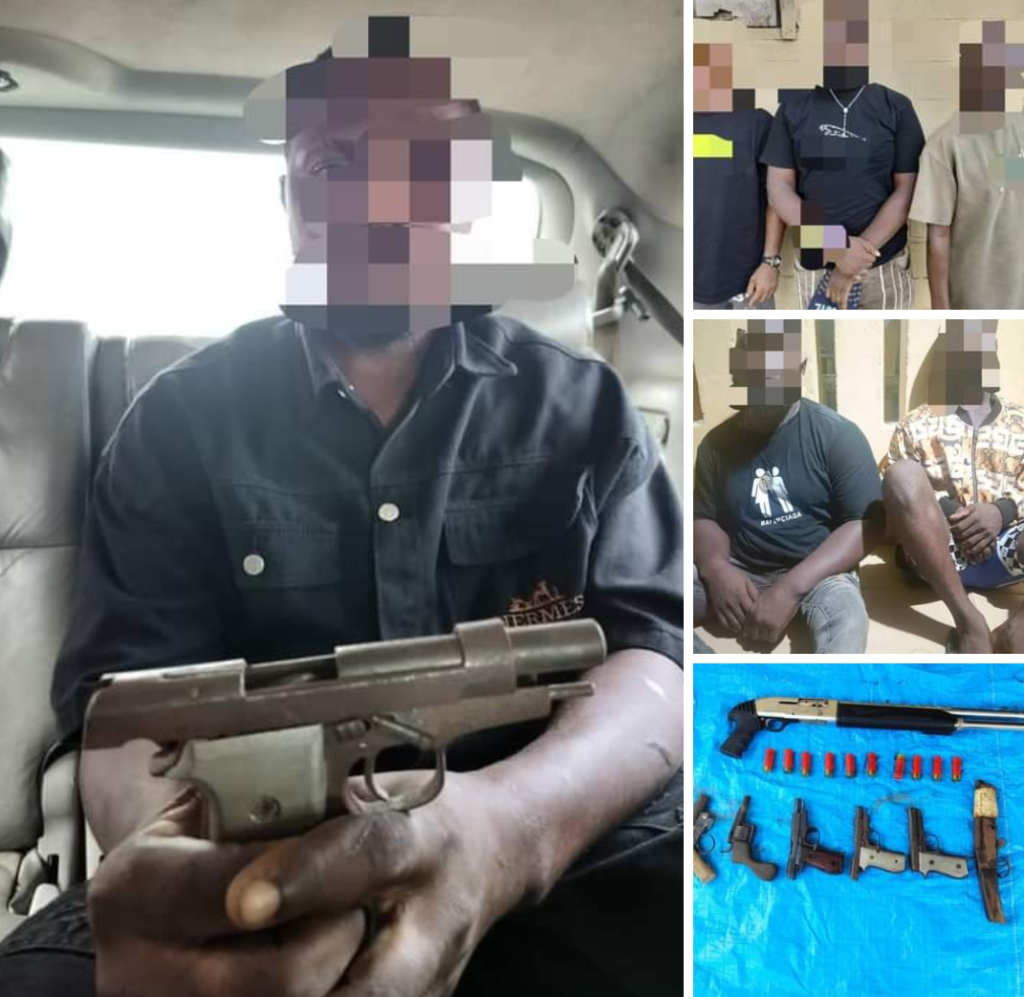 Police arrest eight suspected kidnappers, rescue four kidnapped victims in Delta