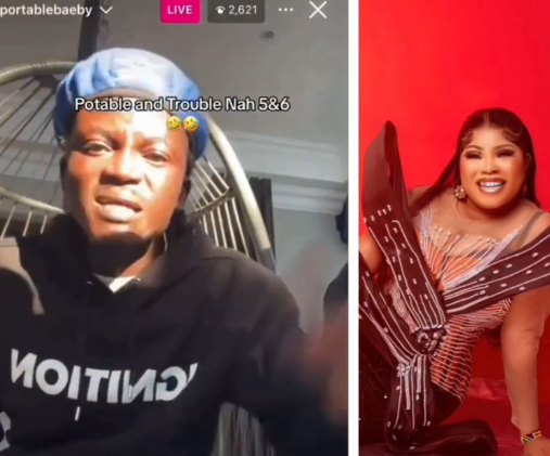 ?It?s either you change your caption or pack out of my house? - Portable continues to drag his wife Bewaji over her birthday post (video)