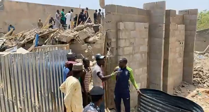 Three dead, several trapped as building collapses in Kano