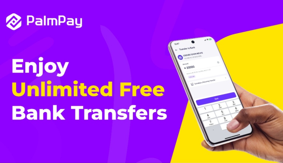 Unlimited Transfers. Anywhere, Anytime on PalmPay