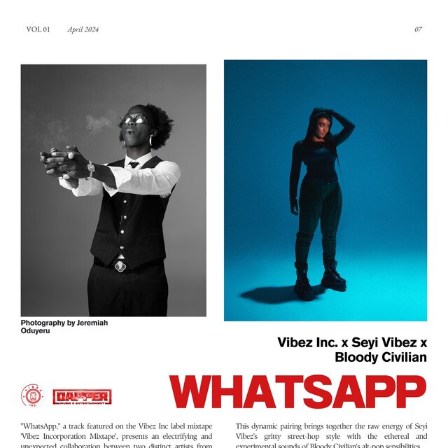 [Music] Seyi Vibez Ft. Bloody Civilian – WhatsApp