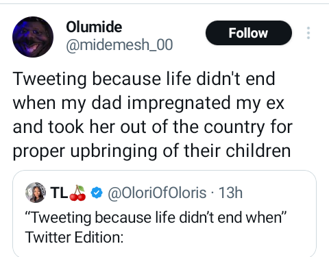 My dad impregnated my ex and took her out of the country for proper upbringing of their children - Nigerian man reveals