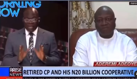 Reuben Abati and a guest clash on Arise TV (video)