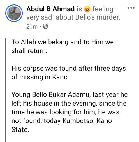 Missing Kano businessman found dead